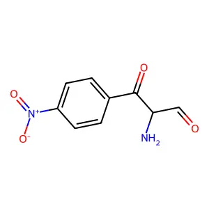 1-(4-Nitrophenyl)-2-amino-1,3-propandedione structure