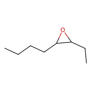 2-Butyl-3-ethyloxirane structure