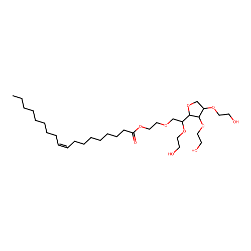 Polysorbate 80 structure