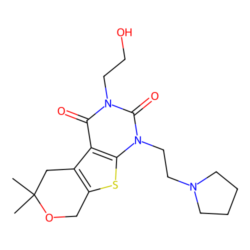 C19H27N3O4S structure