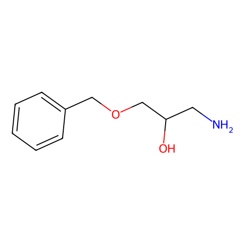 1-Amino-3-(benzyloxy)propan-2-ol structure