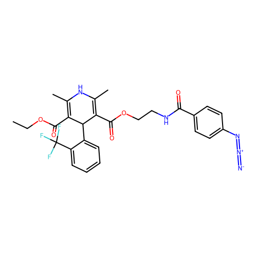 Azidopine structure