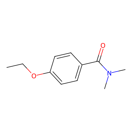 Benzamide, 4-ethoxy-N,N-dimethyl- structure