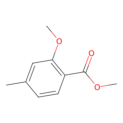 Methyl 2-methoxy-4-methylbenzoate structure
