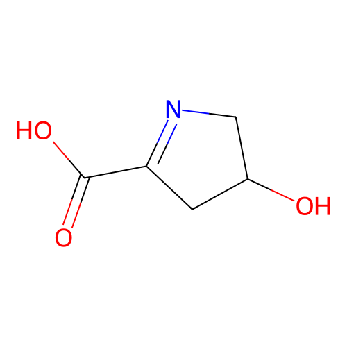 1-Pyrroline-4-hydroxy-2-carboxylate structure