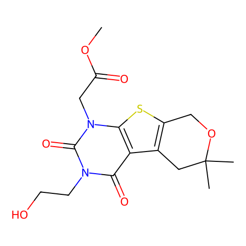 C16H20N2O6S structure
