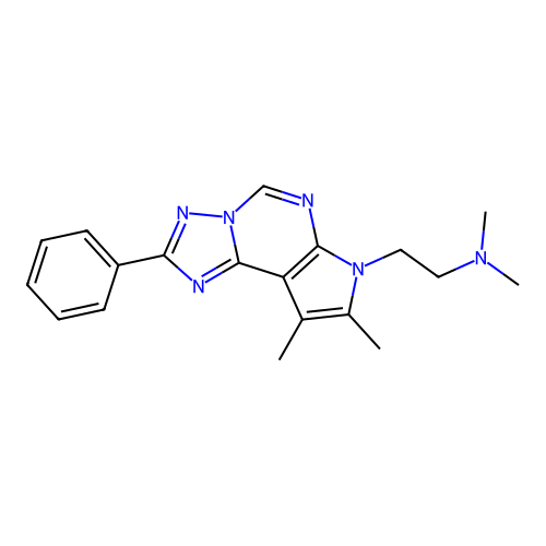 C19H22N6 structure