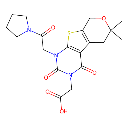 C19H23N3O6S structure