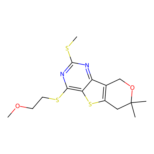 C15H20N2O2S3 structure