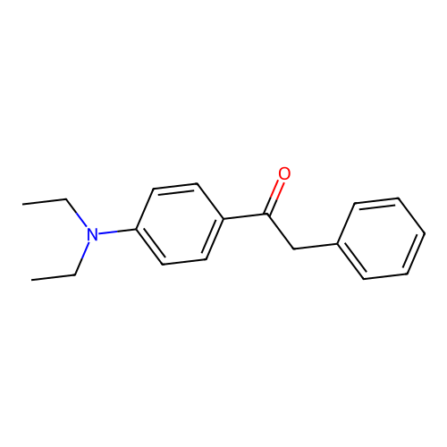 Ethanone, 1-[4-(diethylamino)phenyl]-2-phenyl- structure