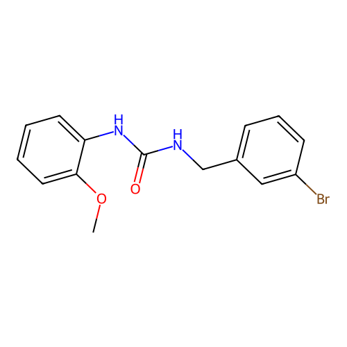 1-(3-Bromobenzyl)-3-(2-methoxyphenyl)urea structure