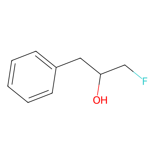 1-Fluoro-3-phenylpropan-2-ol structure