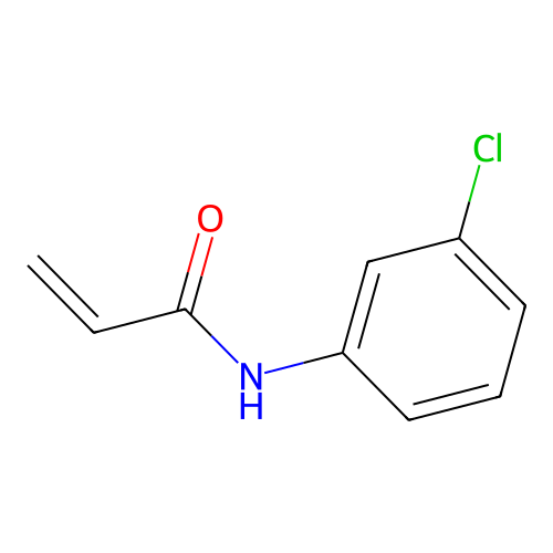N-(3-氯苯基)丙烯酰胺 structure