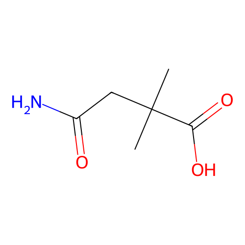 4-氨基-2,2-二甲基-4-氧代丁酸 structure