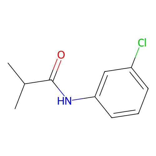 N-(3-氯苯基)-2-甲基丙酰胺 structure