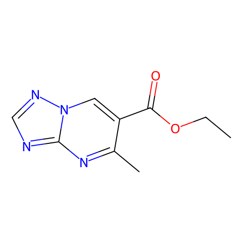 Ethyl 5-methyl-[1,2,4]triazolo[1,5-a]pyrimidine-6-carboxylate structure