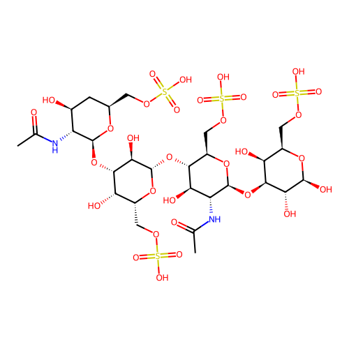 Keratan structure