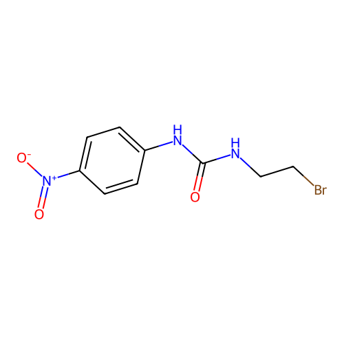1-(2-Bromoethyl)-3-(4-nitrophenyl)urea structure