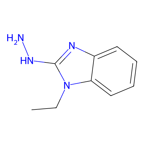 1-Ethyl-2-hydrazinyl-1H-benzimidazole structure