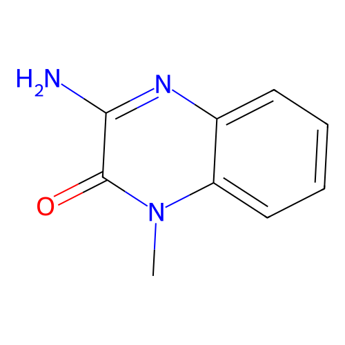 3-amino-1-methylquinoxalin-2(1H)-one structure