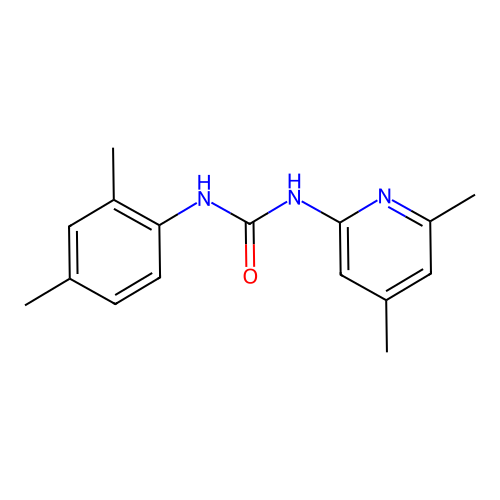 1-(2,4-Dimethylphenyl)-3-(4,6-dimethylpyridin-2-yl)urea structure