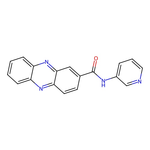 N-(pyridin-3-yl)phenazine-2-carboxamide structure