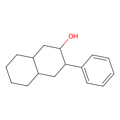 3-Phenyl-1,2,3,4,4a,5,6,7,8,8a-decahydronaphthalen-2-ol structure