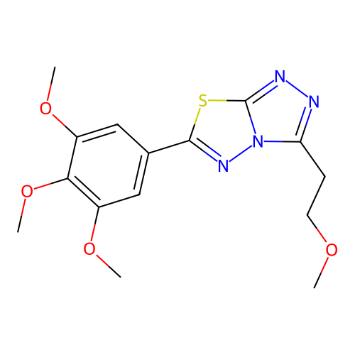 C15H18N4O4S structure
