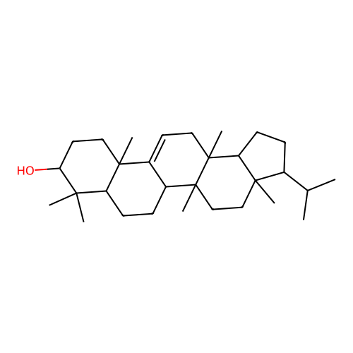 alpha-Fernenol structure