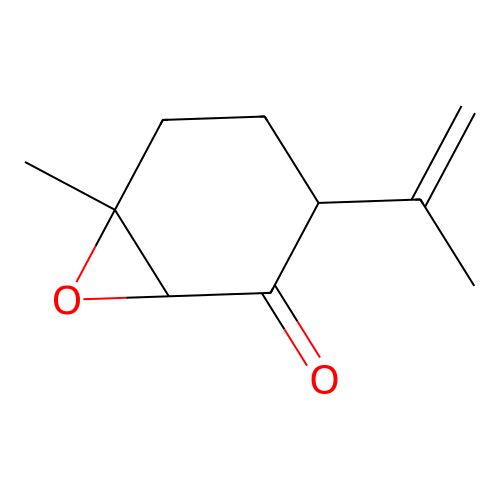 6-Methyl-3-prop-1-en-2-yl-7-oxabicyclo[4.1.0]heptan-2-one structure