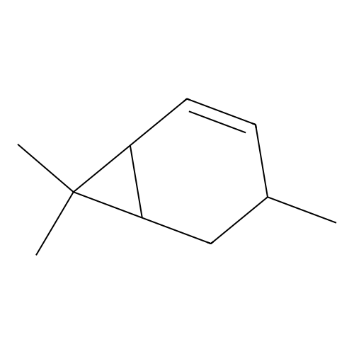 4-Carene, (1S,3R,6R)-(-)- structure