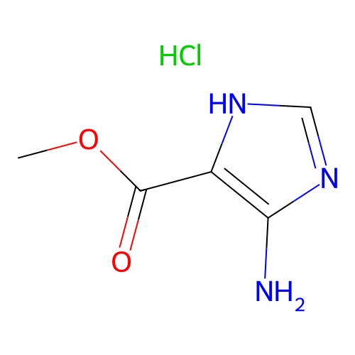 Methyl 5-amino-1H-imidazole-4-carboxylate hydrochloride structure