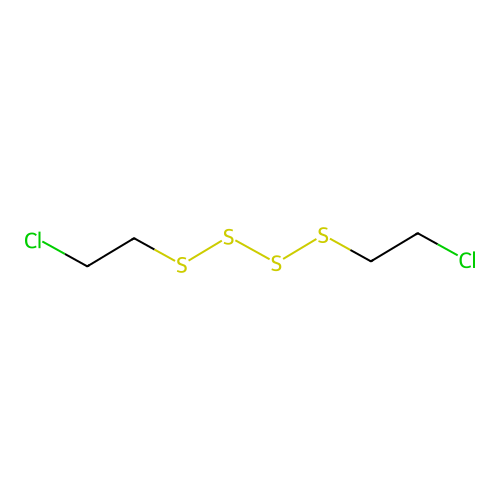 双(2-氯乙基)四硫醚 structure