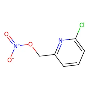 6-Chloro-2-pyridylmethyl nitrate structure