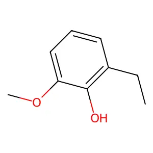 2-Ethyl-6-methoxyphenol structure