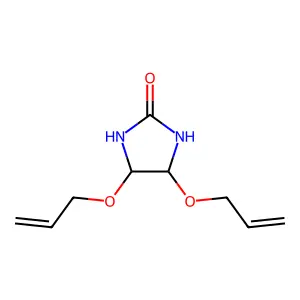2-Imidazolidinone, 4,5-bis(allyloxy)- structure