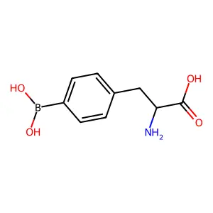 p-Boronophenylalanine structure
