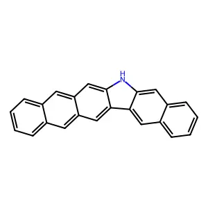 Benzo(b)naphtho(2,3-h)carbazole structure