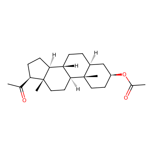 3beta-Acetoxy-5alpha-pregnan-20-one structure