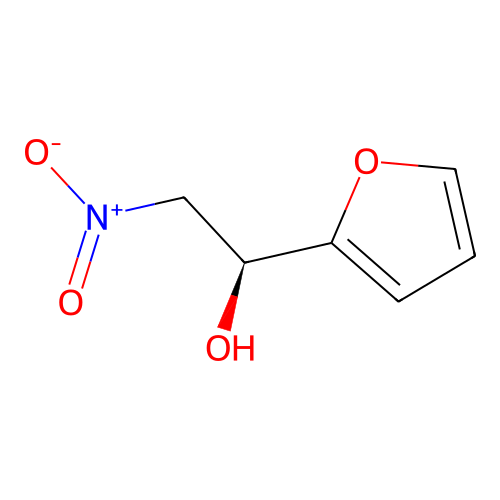(1S)-1-(furan-2-yl)-2-nitroethanol structure