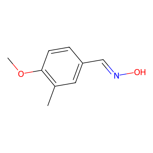 4-Methoxy-3-methylbenzaldoxime structure