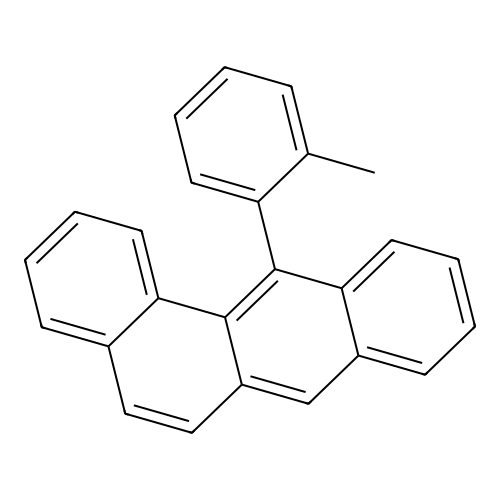 12-(2-Methylphenyl)tetraphene structure