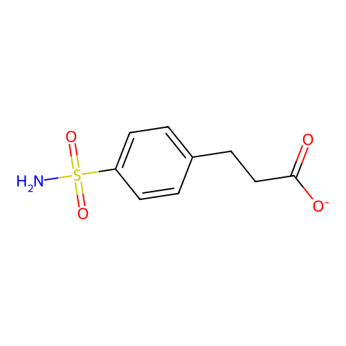 3-(4-Sulfamoylphenyl)propanoate structure