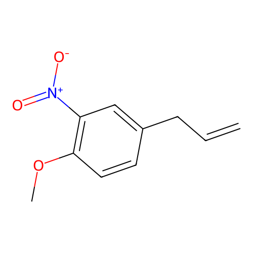 Allyl-4-methoxy-3-nitrobenzene structure