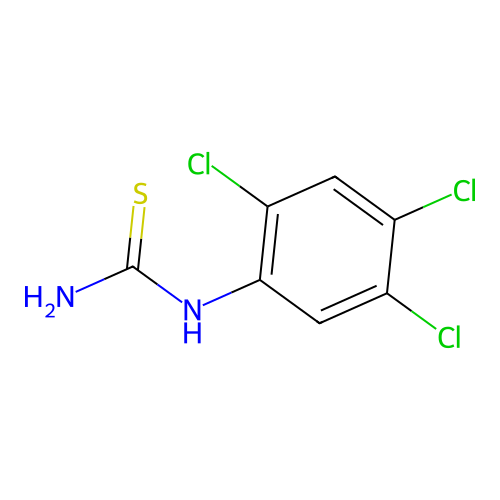 1-(2,4,5-Trichlorophenyl)-2-thiourea structure