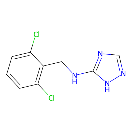 N-(2,6-二氯苄基)-1H-1,2,4-三氮唑-3-胺 structure