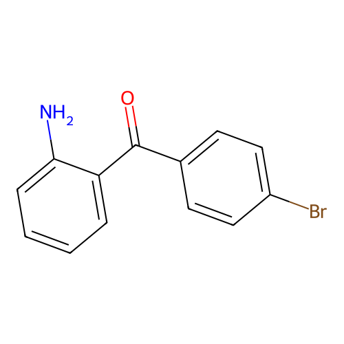 2-Amino-4'-bromobenzophenone structure