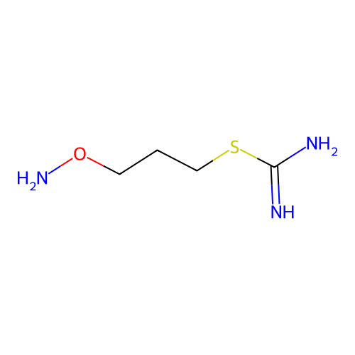 3-(Aminooxy)propyl imidothiocarbamate structure
