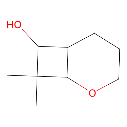 8,8-Dimethyl-2-oxabicyclo[4.2.0]octan-7-ol structure
