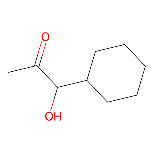 1-Cyclohexyl-1-hydroxypropan-2-one structure